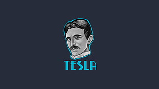 Tesla logo, Nikola Tesla, science