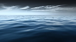 blue sea during daytime HD wallpaper
