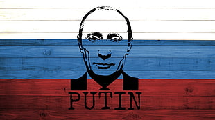 black and brown wooden wall decor, Vladimir Putin, wood, Russian, presidents