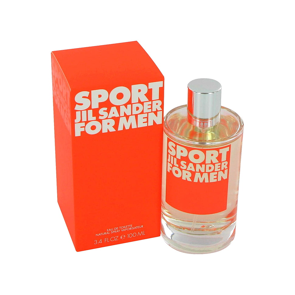 orange Sport Jil Sander for men with box HD wallpaper