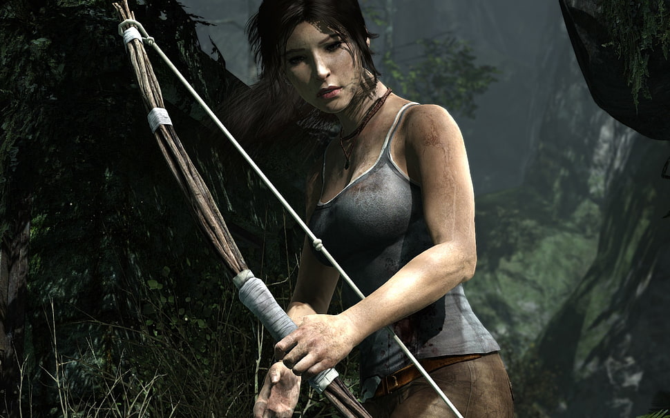 Tomb Raider Lara Coff game digital wallpaper HD wallpaper