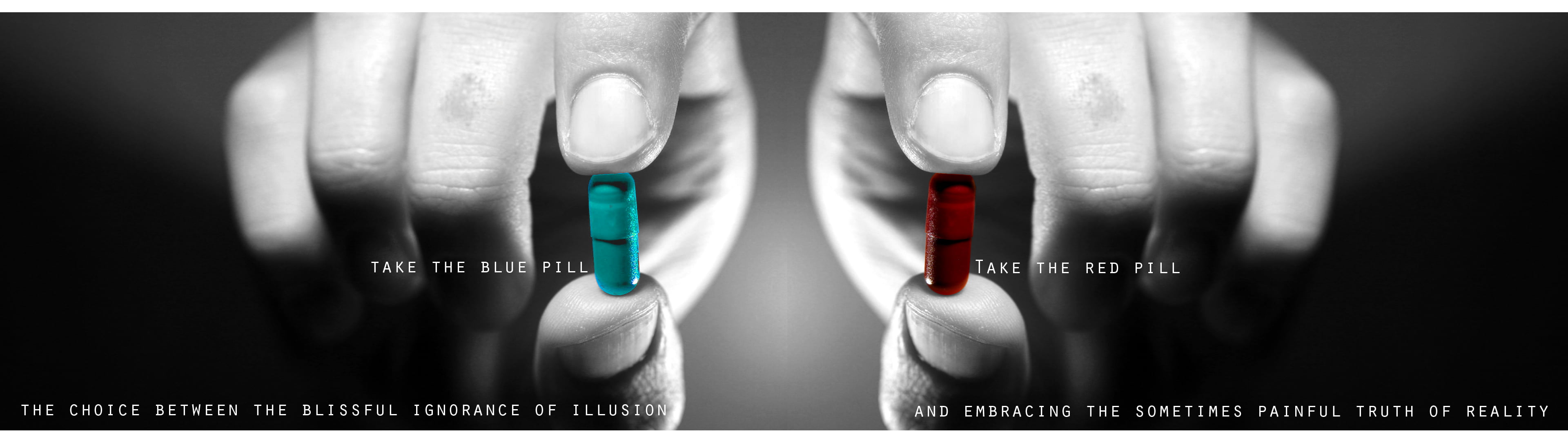 take the blue pill and take the red pill HD wallpaper.