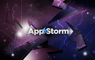 App Storm digital wallpaper
