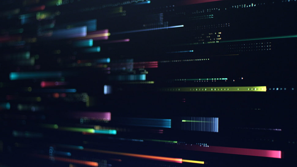 assorted-color loading pixel wallpaper, abstract, CGI, digital art HD wallpaper