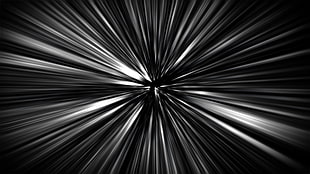 eye illusion illustration, digital art, simple background, minimalism, black background HD wallpaper
