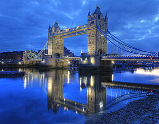 panaroma photography of Tower Bridge London, london bridge, river thames