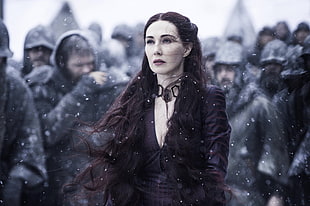 Game of Thrones Lady Melisandre, Carice van Houten, actress, Game of Thrones, Melisandre HD wallpaper