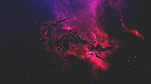 red and black galaxy
