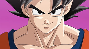 Son Goku of Dragonball Z illustration HD wallpaper