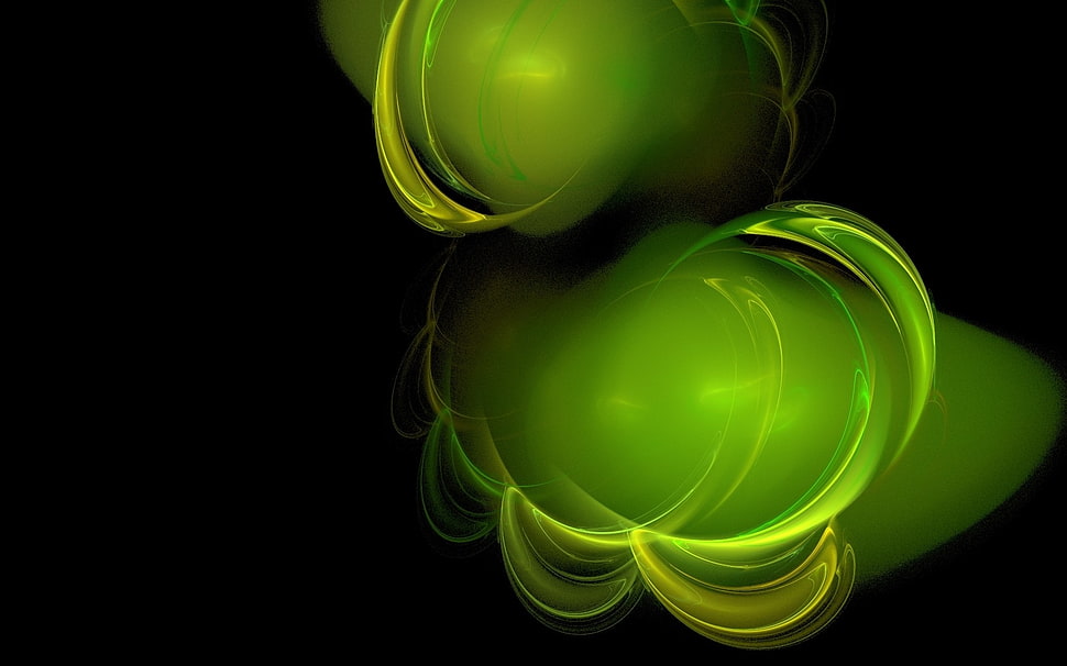green effects HD wallpaper