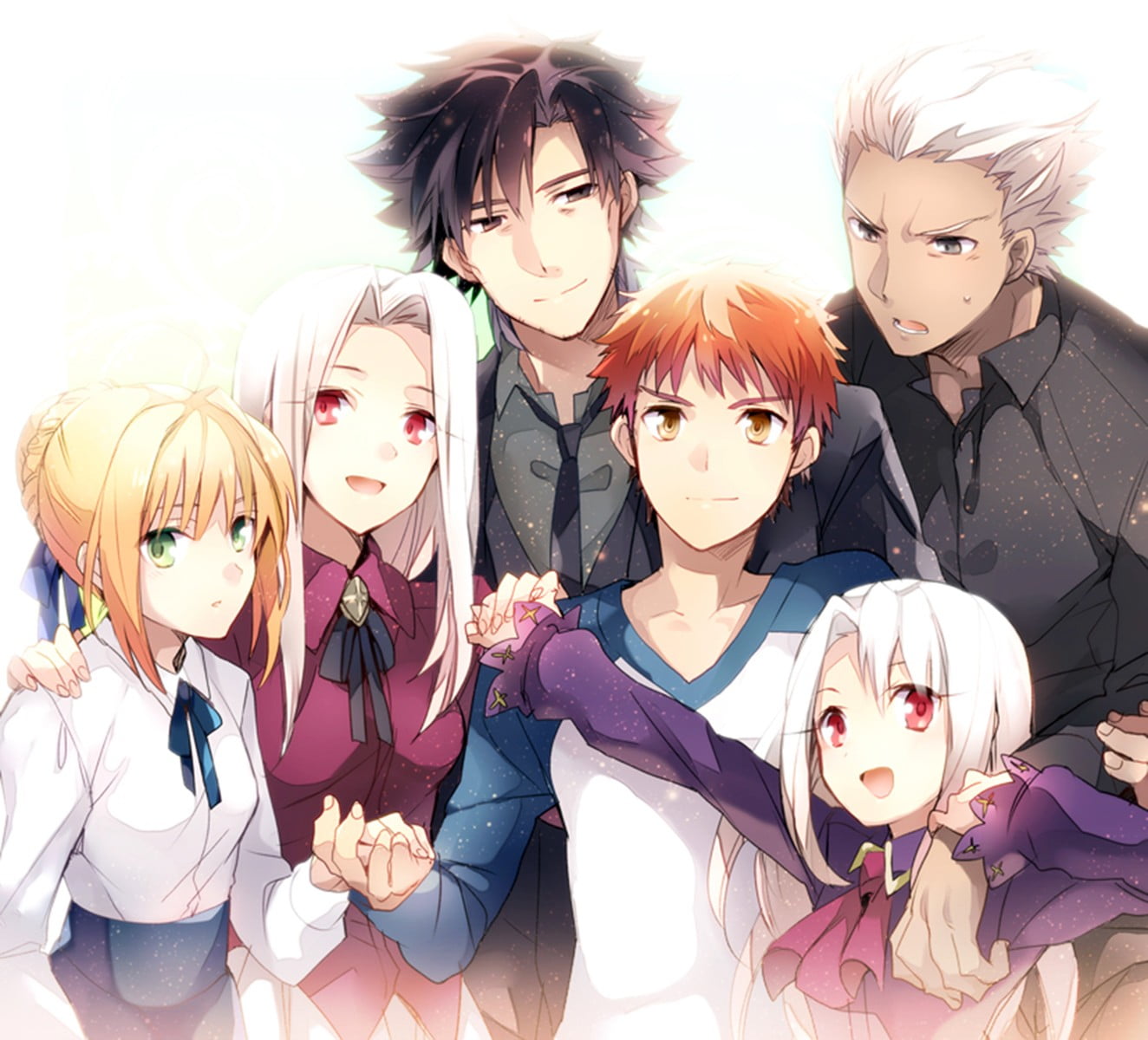 Fate stay night characters HD wallpaper