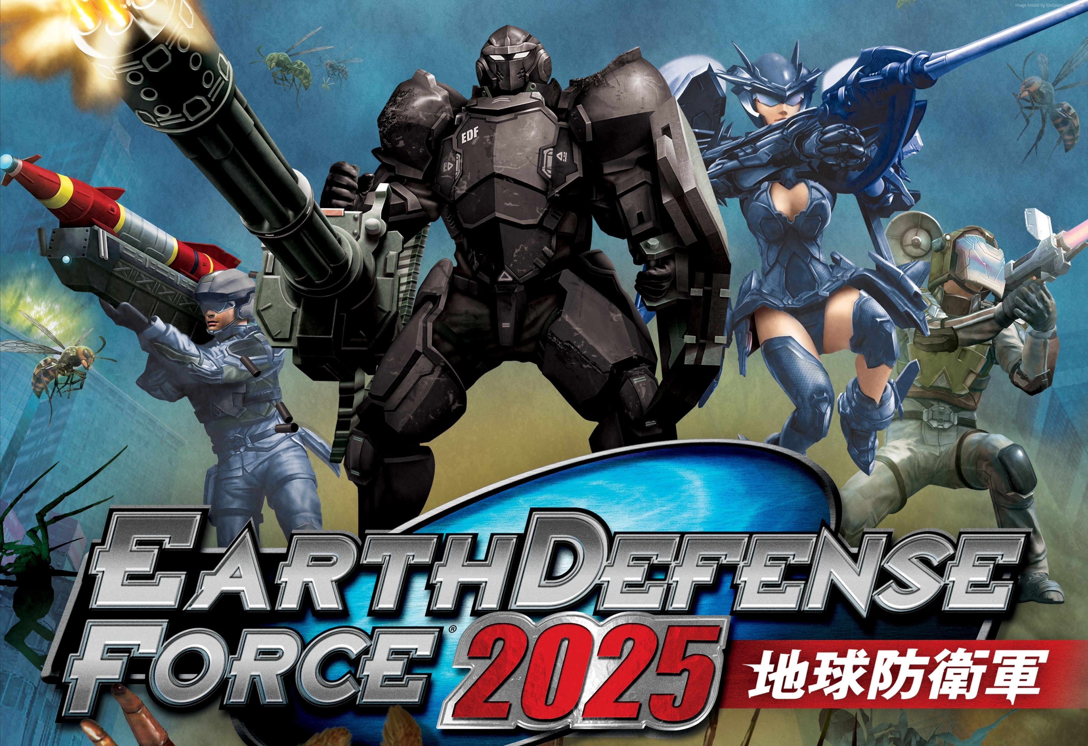 Earth Defense Force 25 Digital Wallpaper Hd Wallpaper Wallpaper Flare