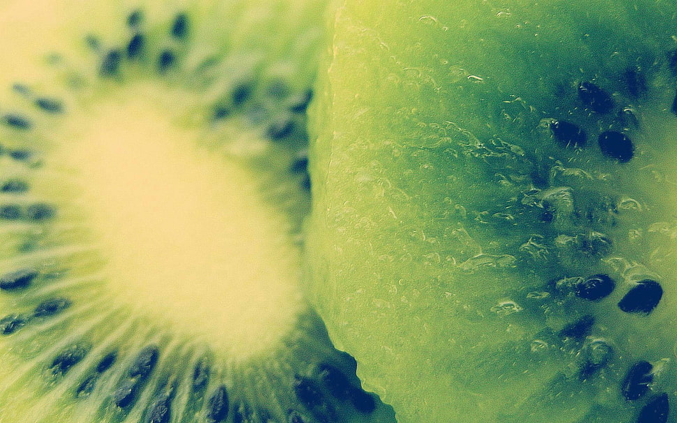 green kiwi fruit, photography, macro, kiwi (fruit), food HD wallpaper