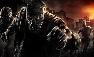zombies wallpaper, Dying Light, video games
