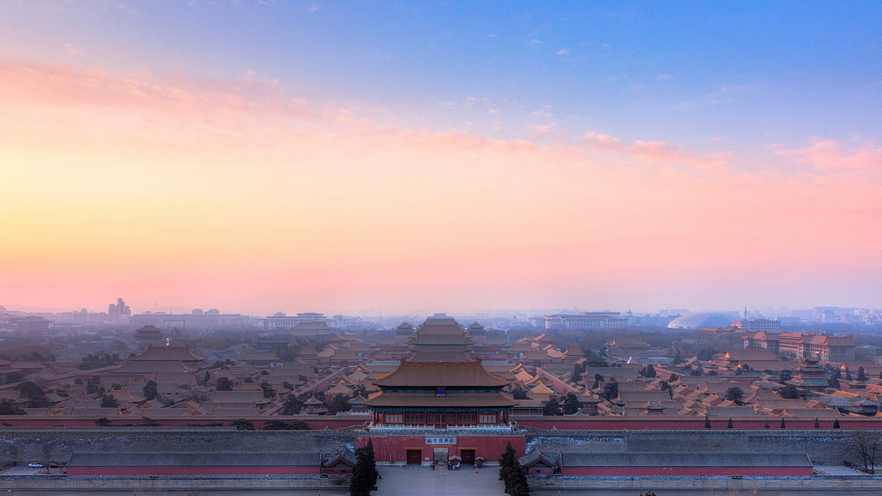 Forbidden City, China, photography, landscape, Beijing, Forbidden City HD wallpaper
