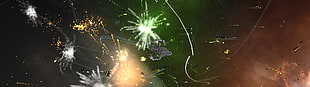 assorted-color firework display, EVE Online HD wallpaper