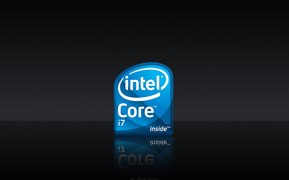 Intel Core i7 logo HD wallpaper