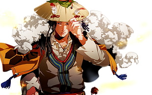 illustration of male anime character, anime, original characters, anime boys, hat