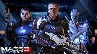 Mass Effect 3 digital wallpaper