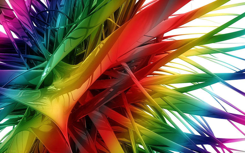 assorted-color art, abstract HD wallpaper