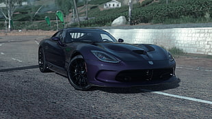 purple coupe, Driveclub, race cars