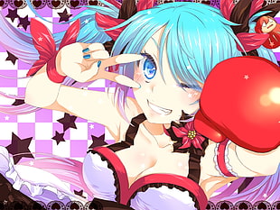 Hatsune Miku graphics HD wallpaper