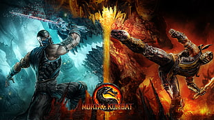 Scorpion and Sub-Zero Mortal Kombat poster