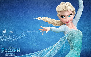 Disney Froze Elsa, Frozen (movie)
