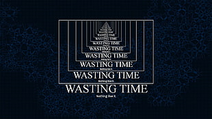 Wasting Time wallpaper, digital art, life, time HD wallpaper