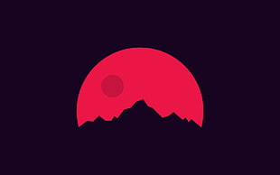 Mars, artwork, minimalism