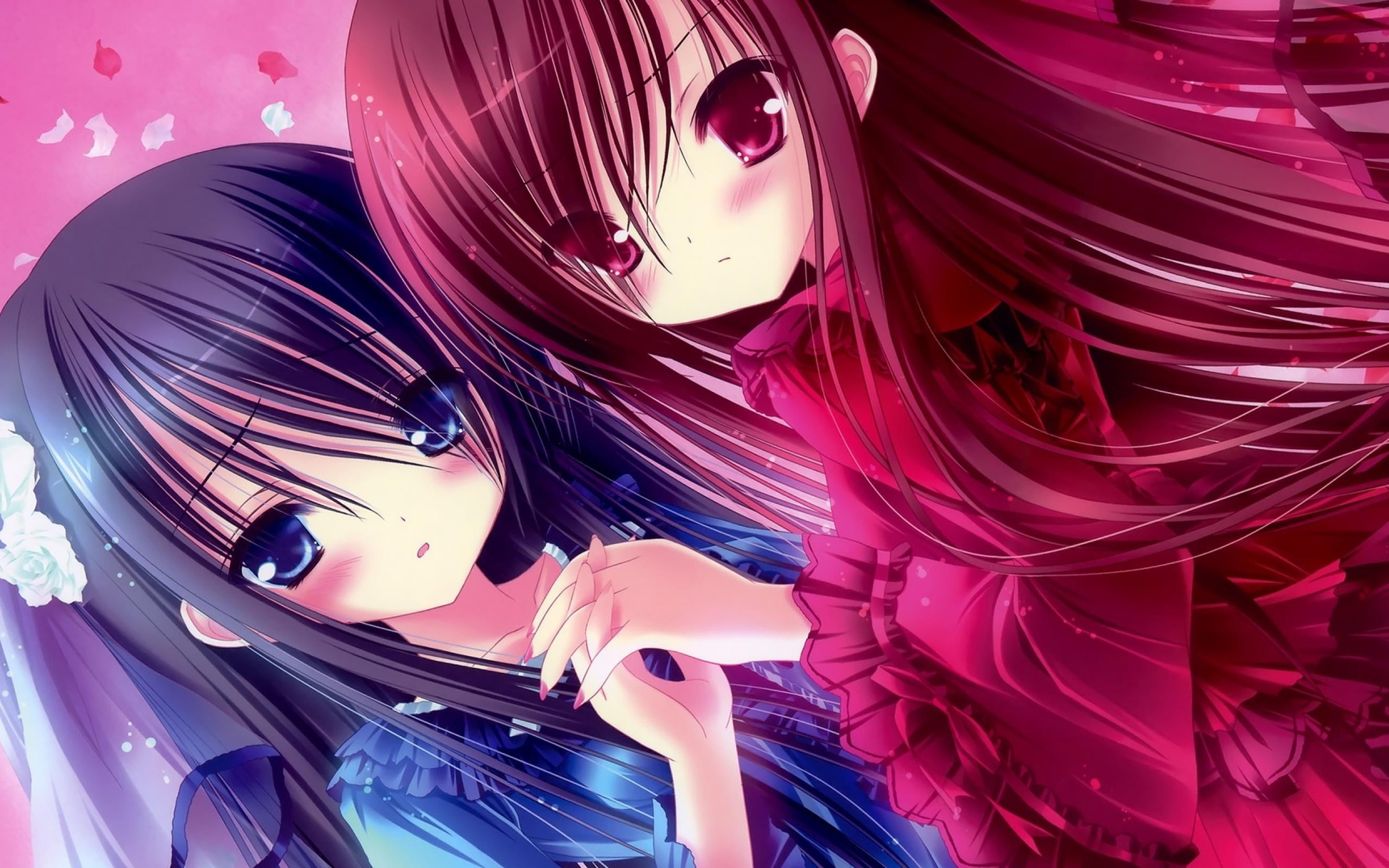 Anime Wallpaper Best Friends by okichihori on DeviantArt