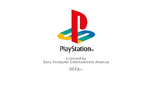 PlayStation logo, PlayStation, video games, logo, Sony