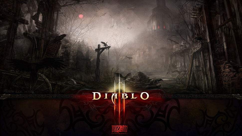Diablo 3 digital wallpaper HD wallpaper