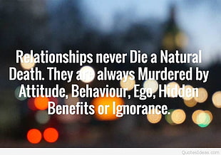 relationship never die a natural death illustration