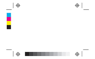 color bar screenshot, minimalism