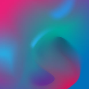 Gradient, Pink, Blue, HD