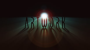 Artwork logo, 3D, horror