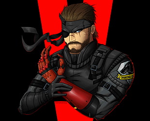 Metal Gear Solid Snake illustration