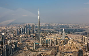 aerial photography of Burj Al Arab, Dubai