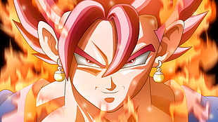 Son Goku digital wallpaper