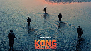 Kong Skull Island movie poster HD wallpaper