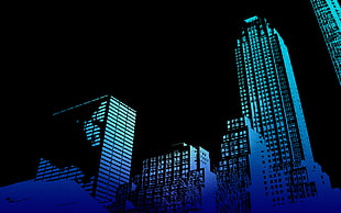 city buildings illustration