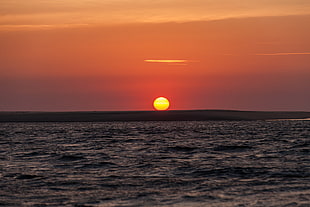 ocean during sunset, arcachon, atlantique, pyla, banc d'arguin