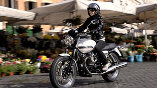 motorcycle rider HD wallpaper