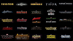 Marvel Comics movie poster lot collage