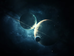 planets HD wallpaper