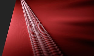 red textile HD wallpaper