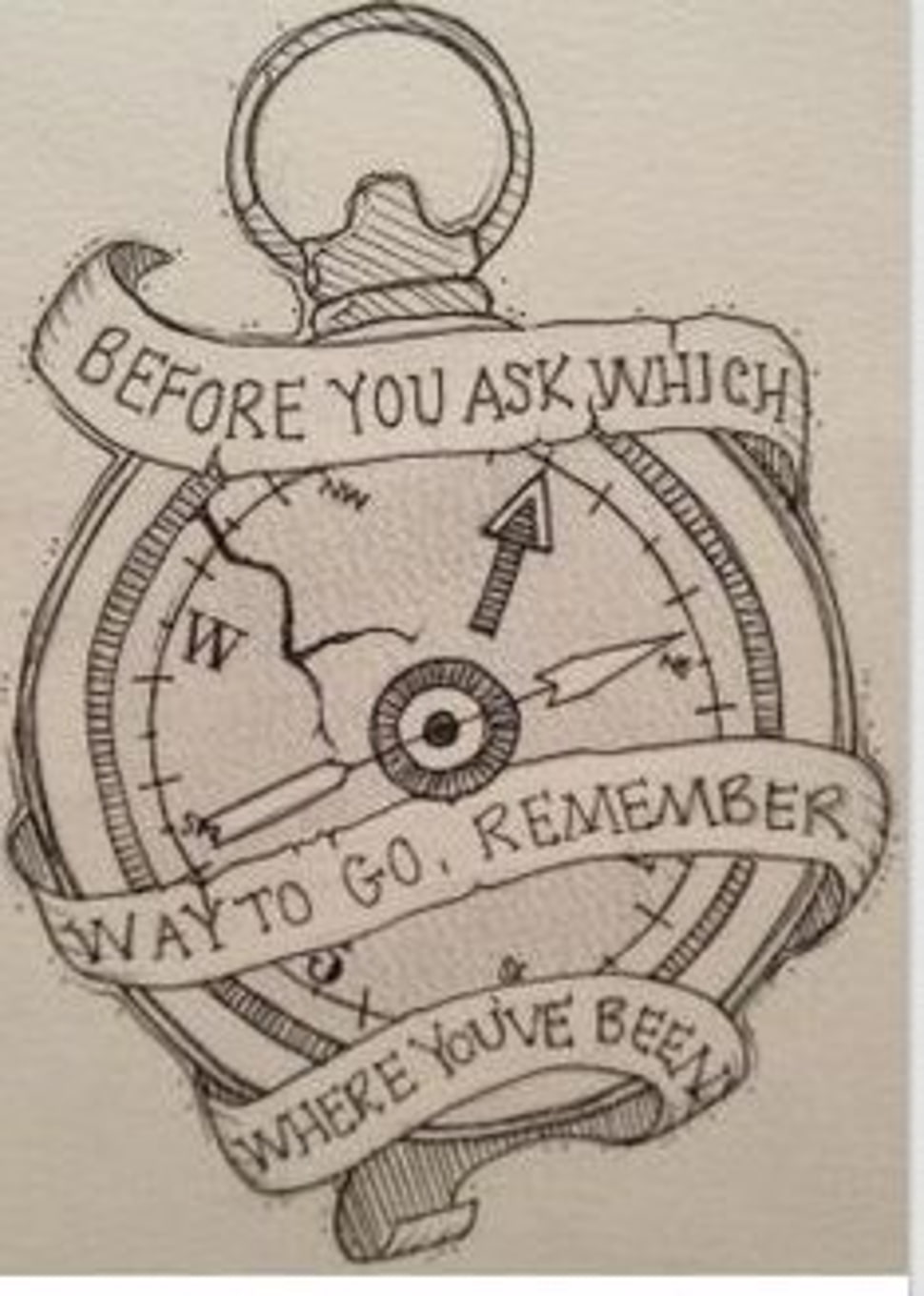 Before you ask which way to go remember compass drawing HD wallpaper
