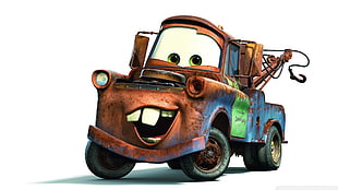 Disney Pixar Cars Mater digital wallpaper, movies, Cars (movie) HD wallpaper