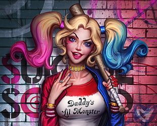 DC Harley Quinn wallpaper HD wallpaper